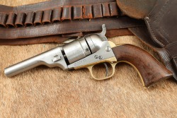Civil War Colt M1861 Navy Pocket .38 Rimfire Factory Converted Revolver Antique - 6