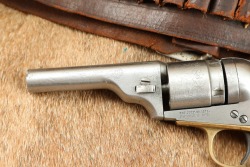 Civil War Colt M1861 Navy Pocket .38 Rimfire Factory Converted Revolver Antique - 7