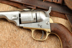 Civil War Colt M1861 Navy Pocket .38 Rimfire Factory Converted Revolver Antique - 8