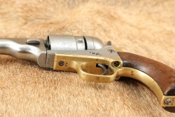 Civil War Colt M1861 Navy Pocket .38 Rimfire Factory Converted Revolver Antique - 11