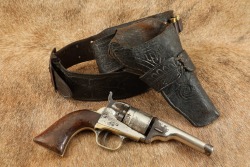 Civil War Colt 1849 Pocket .38 Centerfire Factory Converted Nickel Revolver 1869 Antique - 4