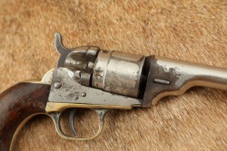 Civil War Colt 1849 Pocket .38 Centerfire Factory Converted Nickel Revolver 1869 Antique - 6