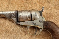 Civil War Colt 1849 Pocket .38 Centerfire Factory Converted Nickel Revolver 1869 Antique - 10