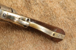 Civil War Colt 1849 Pocket .38 Centerfire Factory Converted Nickel Revolver 1869 Antique - 14
