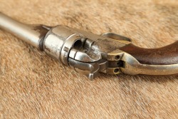 Civil War Colt 1849 Pocket .38 Centerfire Factory Converted Nickel Revolver 1869 Antique - 15