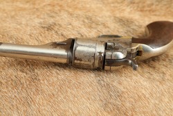 Civil War Colt 1849 Pocket .38 Centerfire Factory Converted Nickel Revolver 1869 Antique - 16
