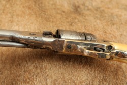 Civil War Colt 1849 Pocket .38 Centerfire Factory Converted Nickel Ivory Revolver Antique MFD 1852 - 11