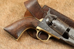 Post-Civil War Colt Model 1861 Navy .36 Caliber Ball Percussion Revolver 1871 Antique - 3