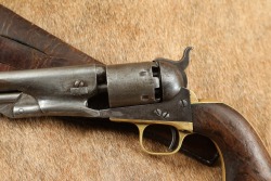 Post-Civil War Colt Model 1861 Navy .36 Caliber Ball Percussion Revolver 1871 Antique - 8