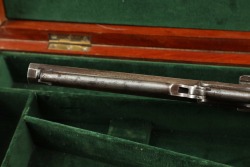 Cased Civil War-Era Colt Model 1851 Navy .36 Cal Percussion Revolver w/ Pearl 1863 Antique - 13
