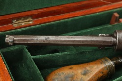 Cased Civil War-Era Colt Model 1851 Navy .36 Cal Percussion Revolver w/ Pearl 1863 Antique - 21