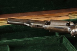 Colt Model 1855 Root Sidehammer Model 2 .28 Caliber Single Action Revolver & Fitted Case 1860 Antique - 10