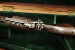Colt Model 1855 Root Sidehammer Model 2 .28 Caliber Single Action Revolver & Fitted Case 1860 Antique - 15