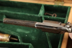 Colt Model 1855 Root Sidehammer Model 2 .28 Caliber Single Action Revolver & Fitted Case 1860 Antique - 16