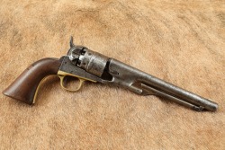 Colt 1860 Army Model, Civil War-Era Inspector Marked .44 Cal 8&rdquo; Percussion Revolver & Letter 1862 Antique