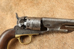 Colt 1860 Army Model, Civil War-Era Inspector Marked .44 Cal 8&rdquo; Percussion Revolver & Letter 1862 Antique - 3