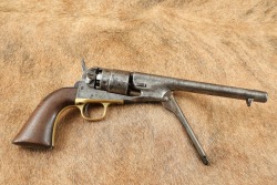 Colt 1860 Army Model, Civil War-Era Inspector Marked .44 Cal 8&rdquo; Percussion Revolver & Letter 1862 Antique - 19