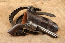 Colt Model 1860 Army Richards Conversion .44 Colt 5.5&rdquo; Single Action Revolver 1871 Antique - 2