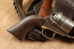 Colt Model 1860 Army Richards Conversion .44 Colt 5.5&rdquo; Single Action Revolver 1871 Antique - 3