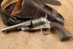 Colt Model 1860 Army Richards Conversion .44 Colt 5.5&rdquo; Single Action Revolver 1871 Antique - 6
