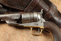 Colt Model 1860 Army Richards Conversion .44 Colt 5.5&rdquo; Single Action Revolver 1871 Antique - 8