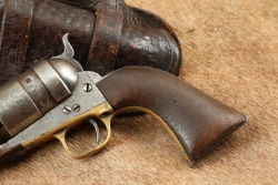 Colt Model 1860 Army Richards Conversion .44 Colt 5.5&rdquo; Single Action Revolver 1871 Antique - 9