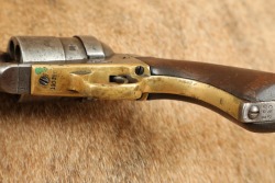 Colt Model 1860 Army Richards Conversion .44 Colt 5.5&rdquo; Single Action Revolver 1871 Antique - 12