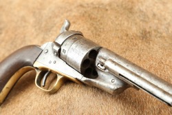 Colt Model 1860 Army Richards Conversion .44 Colt 5.5&rdquo; Single Action Revolver 1871 Antique - 23