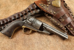 Colt Model 1860 Army Richards Conversion .44 Colt 5&rdquo; SA Single Action Revolver 1871 Antique