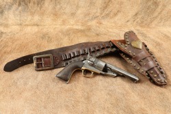 Colt Model 1860 Army Richards Conversion .44 Colt 5&rdquo; SA Single Action Revolver 1871 Antique - 2