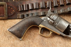 Colt Model 1860 Army Richards Conversion .44 Colt 5&rdquo; SA Single Action Revolver 1871 Antique - 3