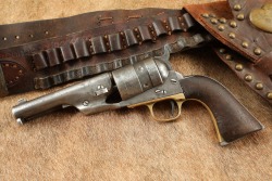 Colt Model 1860 Army Richards Conversion .44 Colt 5&rdquo; SA Single Action Revolver 1871 Antique - 6