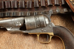 Colt Model 1860 Army Richards Conversion .44 Colt 5&rdquo; SA Single Action Revolver 1871 Antique - 8