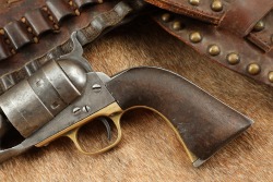 Colt Model 1860 Army Richards Conversion .44 Colt 5&rdquo; SA Single Action Revolver 1871 Antique - 9