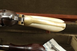 Cased Colt Model 1851 Navy .36 Cal Percussion Cap & Ball Revolver w/ Ivory 1861 Antique - 15