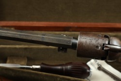 Cased Colt Model 1851 Navy .36 Cal Percussion Cap & Ball Revolver w/ Ivory 1861 Antique - 17