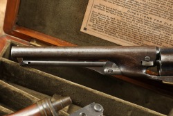 Cased Colt Model 1862 Police Pocket .36 Cal Percussion Cap Ball 6.5&rdquo; Revolver 1867 Antique - 7