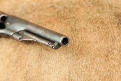 Colt Model 1862 Police Pocket .36 Cal Percussion Cap Ball Revolver & Holster Antique - 16