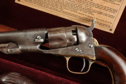 Cased Colt Model 1862 Police Pocket .36 Cal Percussion Cap Ball 4.5&rdquo; Revolver 1863 Antique - 8