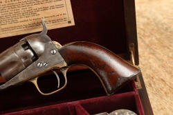 Cased Colt Model 1862 Police Pocket .36 Cal Percussion Cap Ball 4.5&rdquo; Revolver 1863 Antique - 9