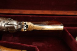 Cased Colt Model 1862 Police Pocket .36 Cal Percussion Cap Ball 4.5&rdquo; Revolver 1863 Antique - 14
