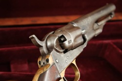 Cased Colt Model 1862 Police Pocket .36 Cal Percussion Cap Ball 4.5&rdquo; Revolver 1863 Antique - 20