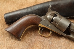 Colt Model 1860 Army .44 Cal Post Civil War Cap & Ball Revolver & Rig 1870 Antique - 5