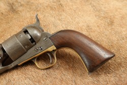 Colt Model 1860 Army .44 Cal Post Civil War Cap & Ball Revolver & Rig 1870 Antique - 11