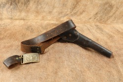 Colt Model 1860 Army .44 Cal Post Civil War Cap & Ball Revolver & Rig 1870 Antique - 26