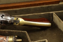 Cased Manhattan Arms .36 Cal Series III Percussion Navy Revolver, Antique - 14