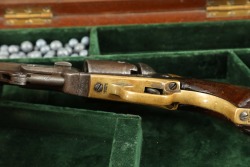 Cased Manhattan Arms .36 Cal Navy & Colt Model 1849 Pocket .31 Cal Percussion Cap & Ball Revolvers Antique - 2