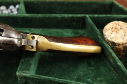 Cased Manhattan Arms .36 Cal Navy & Colt Model 1849 Pocket .31 Cal Percussion Cap & Ball Revolvers Antique - 4