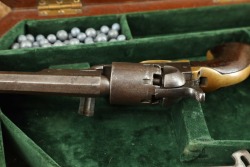 Cased Manhattan Arms .36 Cal Navy & Colt Model 1849 Pocket .31 Cal Percussion Cap & Ball Revolvers Antique - 6