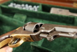 Cased Manhattan Arms .36 Cal Navy & Colt Model 1849 Pocket .31 Cal Percussion Cap & Ball Revolvers Antique - 13
